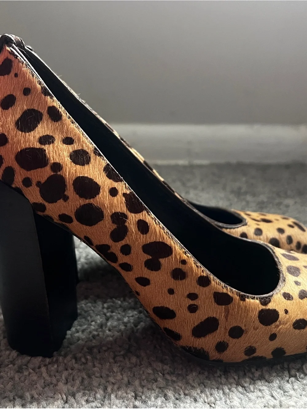 Tory Burch Leopard Print Platform Pumps